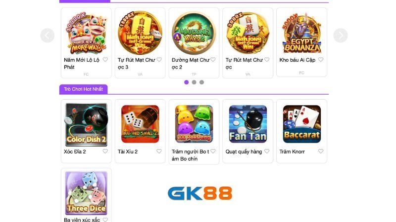 Chuyên mục Game Bài GK88