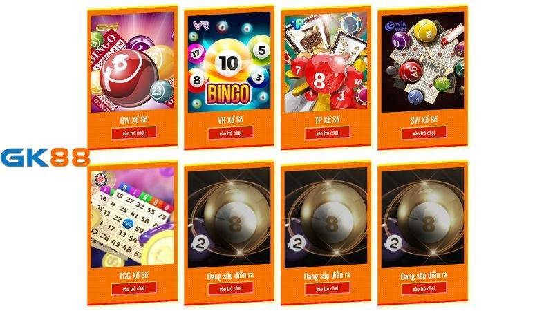 Thế giới xổ số GK88